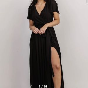 Baltic Born Kristina Maxi Dress Black